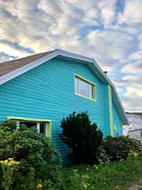 Saint-Pierre et Miquelon turquoise house